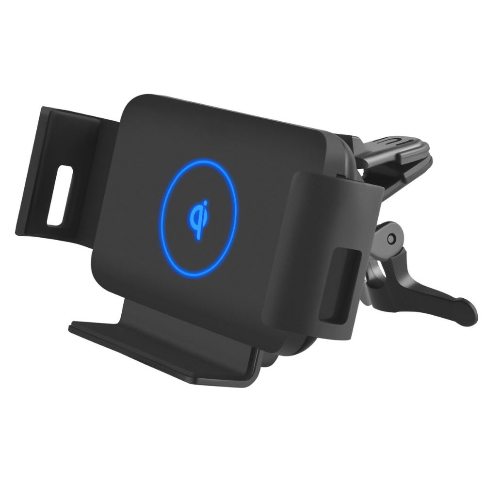 Cellect CEL-CAR-HOLDER-S1 autós tartó és Qi vezeték nélküli töltő 10W fekete (CEL-CAR-HOLDER-S1)