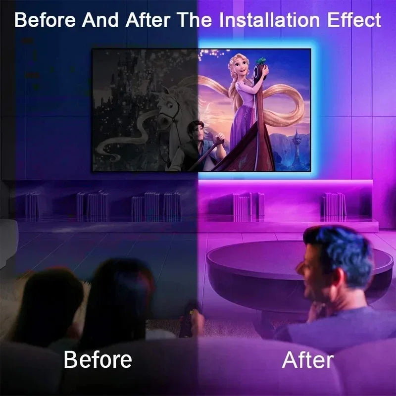Smart USB LED Strip Lights-4